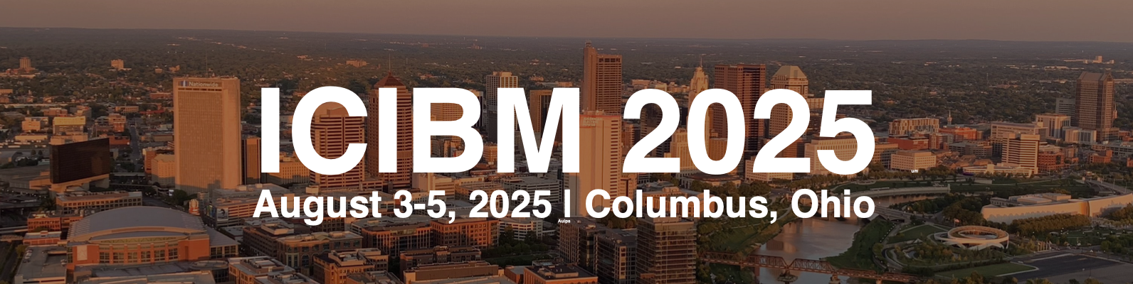 ICIBM 2025 conference banner